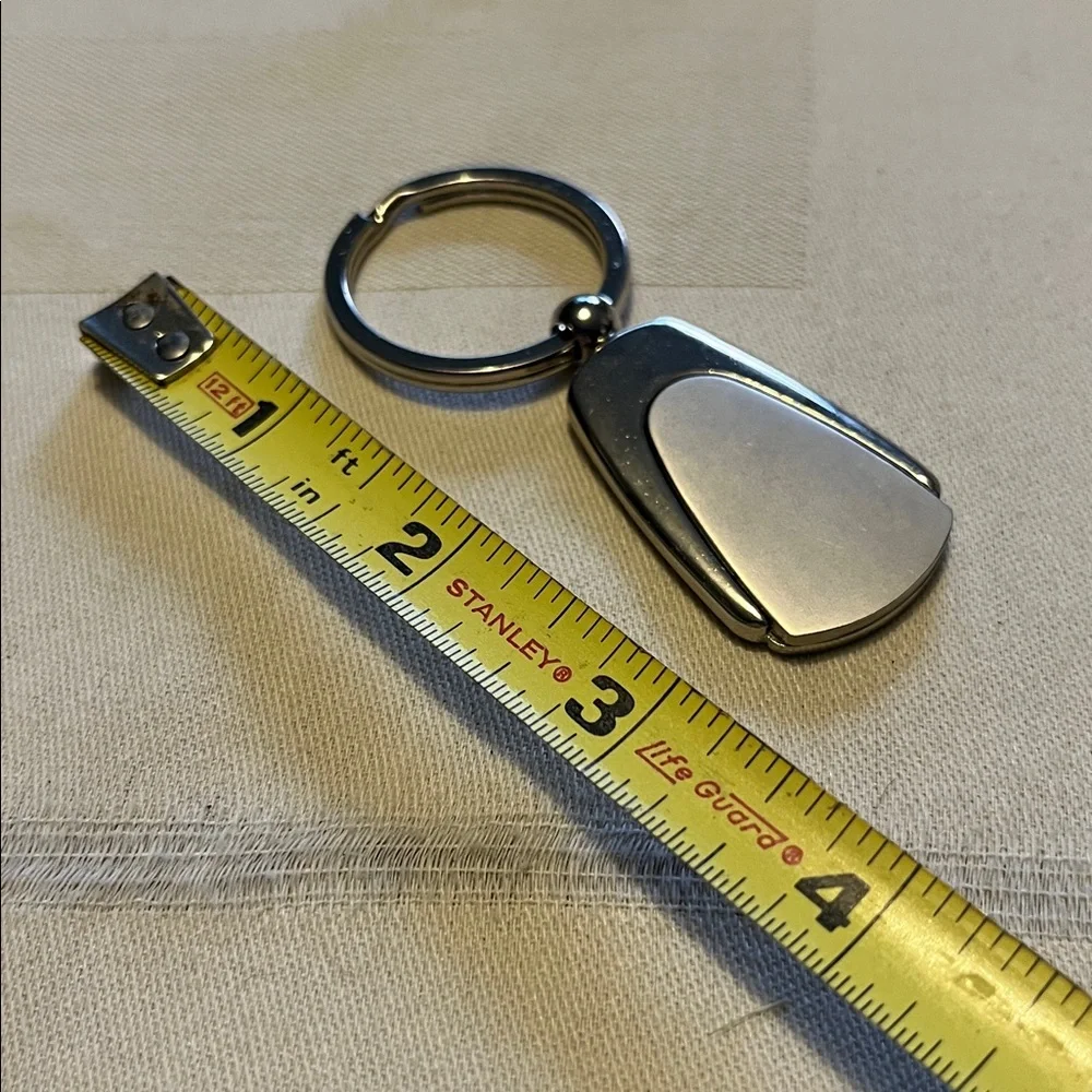 Stanley Silver Keychain